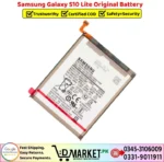 Samsung Galaxy S10 Lite Original Battery - Image 2