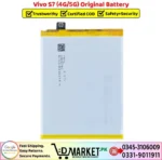 Vivo S7 Original Battery Price In Pakistan