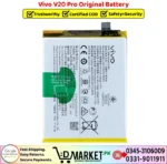 Vivo V20 Pro Original Battery Price In Pakistan