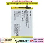 Vivo Y1s Original Battery Price In Pakistan