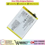 Vivo Y93s Original Battery Price In Pakistan