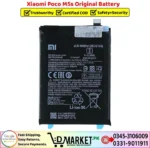 Xiaomi Poco M5s Original Battery Price In Pakistan