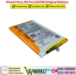 Xiaomi Poco M6 Pro Original Battery Price In Pakistan
