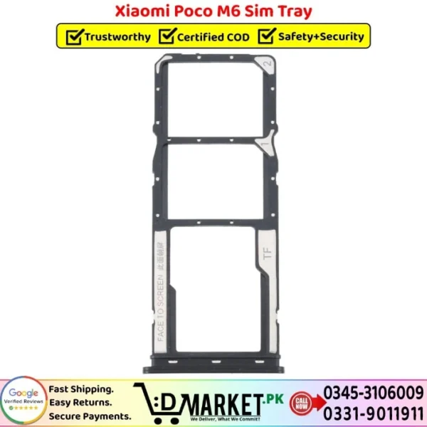 Xiaomi Poco M6 Sim Tray Price In Pakistan