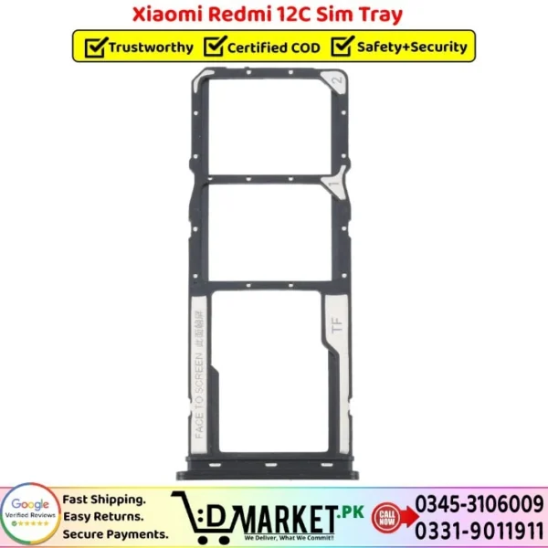 Xiaomi Redmi 12C Sim Tray Price In Pakistan