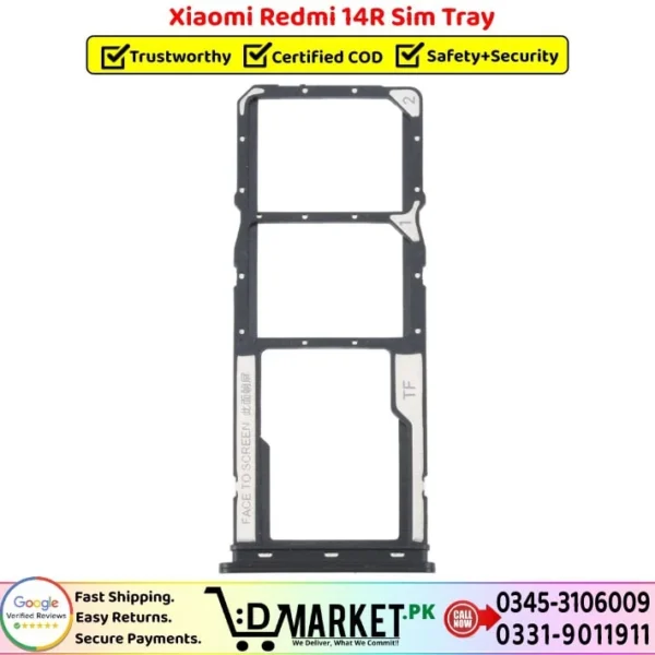 Xiaomi Redmi 14R Sim Tray Price In Pakistan