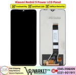 Xiaomi Redmi 9 Power LCD Panel Price In Pakistan