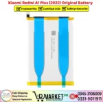 Xiaomi Redmi A1 Plus 2022 Original Battery Price In Pakistan
