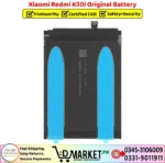 Xiaomi Redmi K30i Original Battery Price In Pakistan