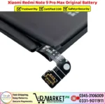 Xiaomi Redmi Note 9 Pro Max Original Battery Price In Pakistan
