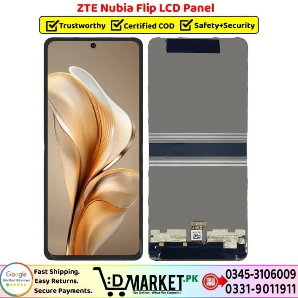 ZTE Nubia Flip LCD Panel Price In Pakistan