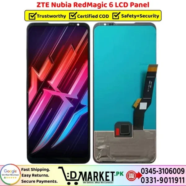 ZTE Nubia RedMagic 6 LCD Panel Price In Pakistan