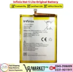 Infinix Hot 5 Lite Original Battery Price In Pakistan