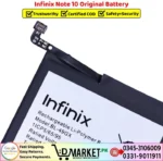 Infinix Note 10 Original Battery Price In Pakistan