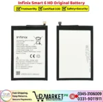 Infinix Smart 6 HD Original Battery Price In Pakistan