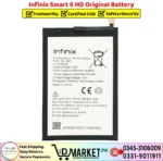 Infinix Smart 6 HD Original Battery Price In Pakistan