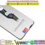 Motorola Moto G 5G 2025 LCD Panel Display Unit Screen - DMarket.Pk
