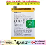 Oppo Find X2 Lite 5G Original Battery Price In Pakistan