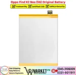 Oppo Find X2 Neo 5G Original Battery - Image 2