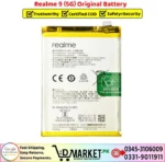 Realme 9 5G Original Battery Price In Pakistan