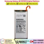 Samsung Galaxy A6 2018 Original Battery Price In Pakistan
