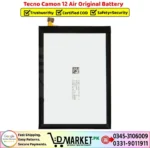 Tecno Camon 12 Air Original Battery - Image 2