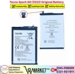 Tecno Spark GO 2022 Original Battery Price In Pakistan
