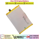 Vivo Y20 Original Battery Price In Pakistan