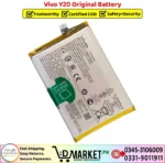 Vivo Y20 Original Battery Price In Pakistan