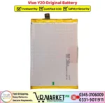Vivo Y20 Original Battery Price In Pakistan