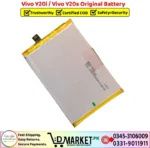 Vivo Y20i _ Vivo Y20s Original Battery Price In Pakistan