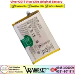 Vivo Y20i _ Vivo Y20s Original Battery Price In Pakistan