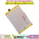 Vivo Y91C _ Vivo Y93 Original Battery Price In Pakistan