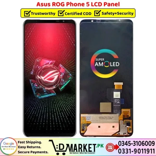 Asus ROG Phone 5 LCD Panel Price In Pakistan