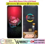Asus ROG Phone 5 Pro LCD Panel Price In Pakistan