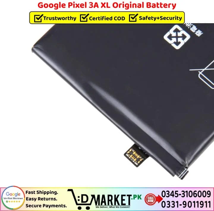 Google Pixel 3A XL Original Battery Price In Pakistan--- Google Pixel 3A XL Original Battery Price In Pakistan
