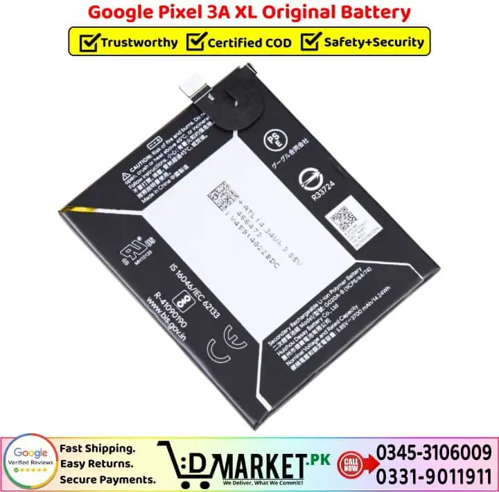 Google Pixel 3A XL Original Battery Price In Pakistan-- Google Pixel 3A XL Original Battery Price In Pakistan