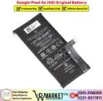 Google Pixel 4a 4G Original Battery Price In Pakistan