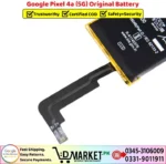 Google Pixel 4a 5G Original Battery Price In Pakistan