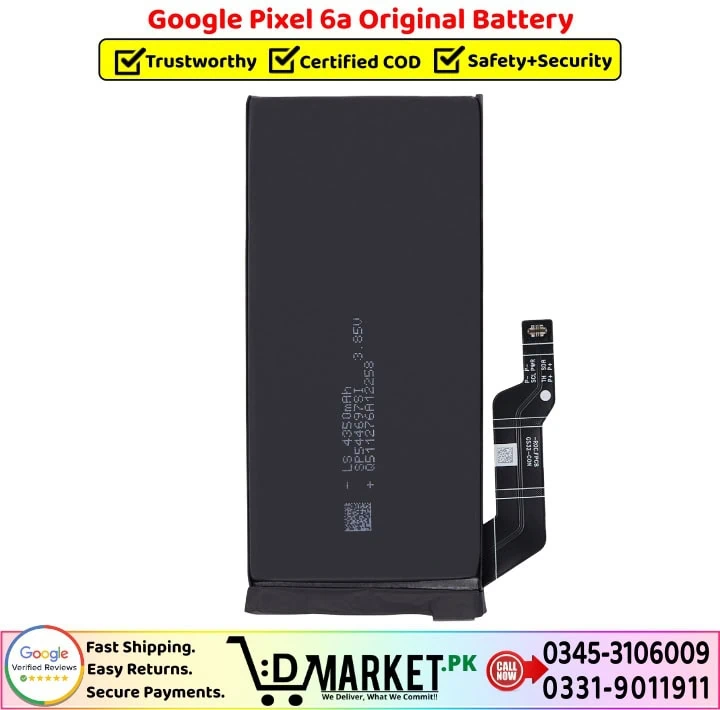 Google Pixel 6a Original Battery Price In Pakistan- Google Pixel 6a Original Battery - Image 2