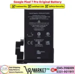 Google Pixel 7 Pro Original Battery Price In Pakistan