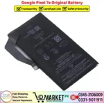 Google Pixel 7a Original Battery Price In Pakistan
