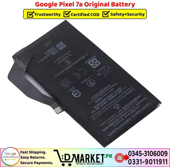Google Pixel 7a Original Battery Price In Pakistan-- Google Pixel 7a Original Battery Price In Pakistan