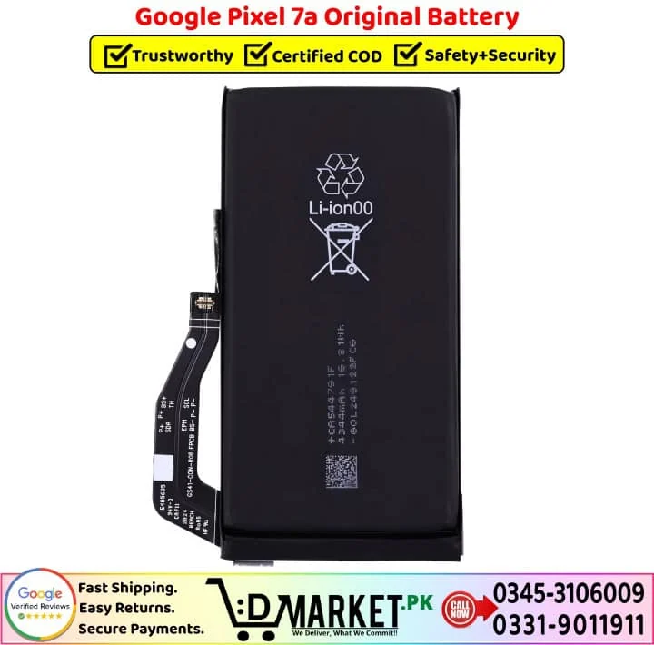 Google Pixel 7a Original Battery Price In Pakistan- Google Pixel 7a Original Battery - Image 2