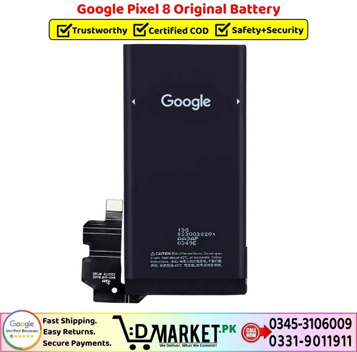 Google Pixel 8 Original Battery Price In Pakistan- Google Pixel 8 Original Battery Price In Pakistan