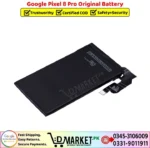 Google Pixel 8 Pro Original Battery Price In Pakistan