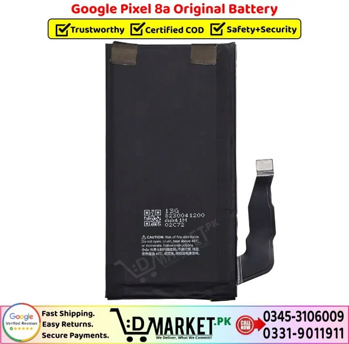 Google Pixel 8a Original Battery Price In Pakistan- Google Pixel 8a Original Battery Price In Pakistan