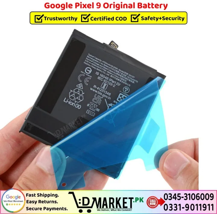 Google Pixel 9 Original Battery Price In Pakistan--- Google Pixel 9 Original Battery Price In Pakistan