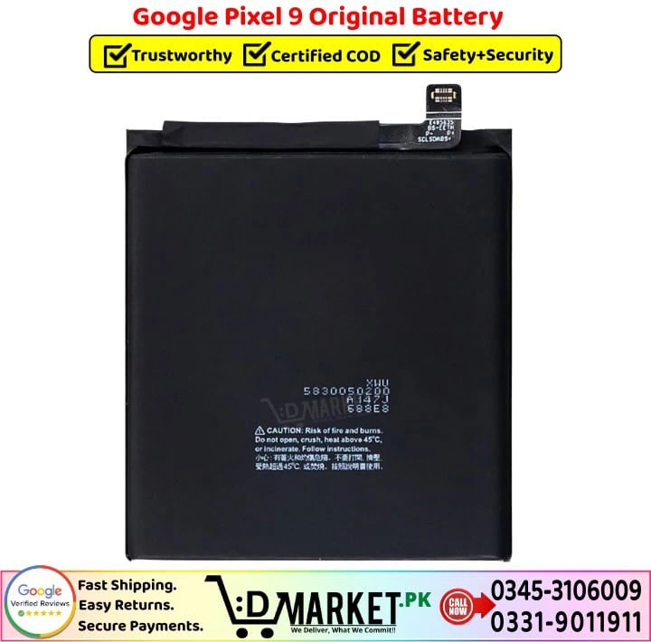 Google Pixel 9 Original Battery Price In Pakistan- Google Pixel 9 Original Battery Price In Pakistan
