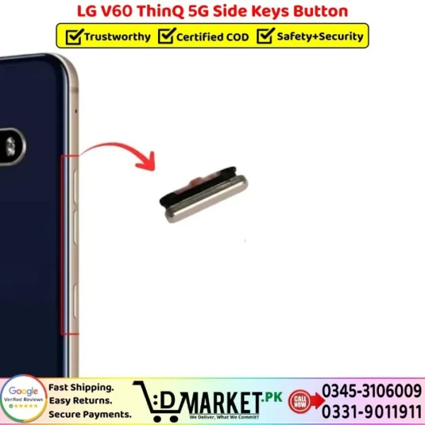 LG V60 ThinQ 5G Side Keys Button Price In Pakistan